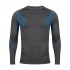 Men's thermoactive sweatshirt Alpinus Active Base Layer gray GT43860 2XL