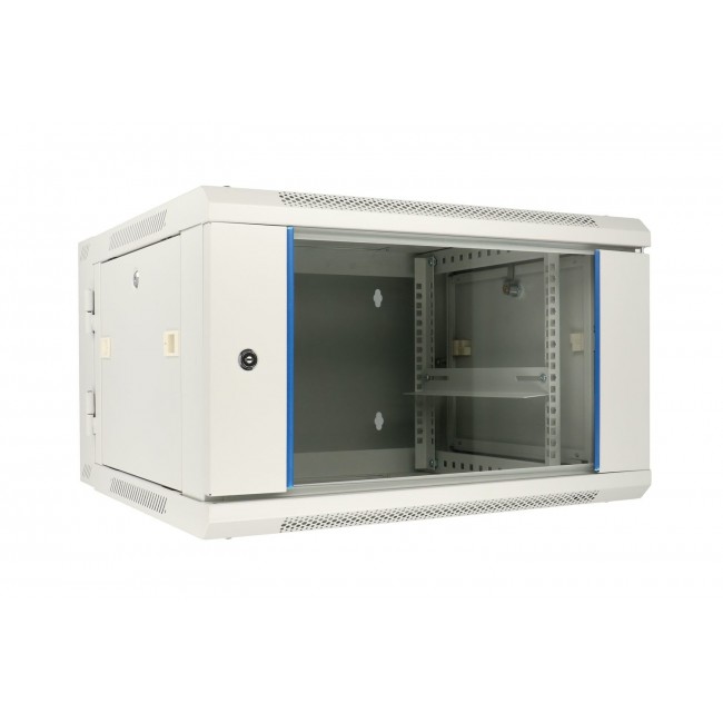 Extralink Rackmount cabinet 6U 600x600 AZH Gray wall mounted, swing type Extralink Rackmount cabinet 6U 600x600 AZH Gray wall mounted, swing type