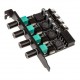 Lamptron CP436 fan speed controller 4 channels Black, Green Lamptron CP436 fan speed controller 4 channels Black, Green
