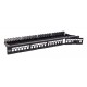 Techly Modular Patch Panel 24 Places UTP with Removable Modules 1 Unit Black Techly Modular Patch Panel 24 Places UTP with Removable Modules 1 Unit Black