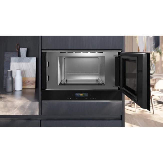 Siemens iQ700 BE732R1B1 microwave Black Combination microwave Built-in 21 L 900 W Siemens iQ700 BE732R1B1 microwave Black Combination microwave Built-in 21 L 900 W