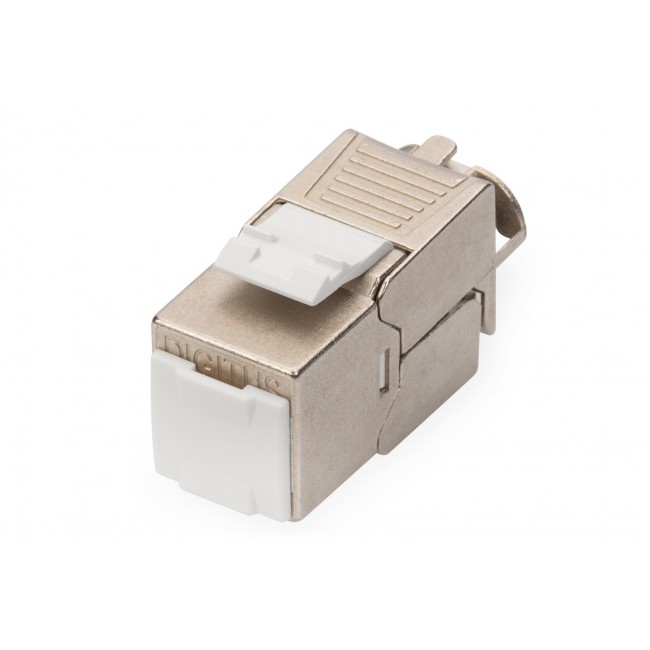 Digitus CAT 6A Keystone module, shielded, tool-free mounting connection