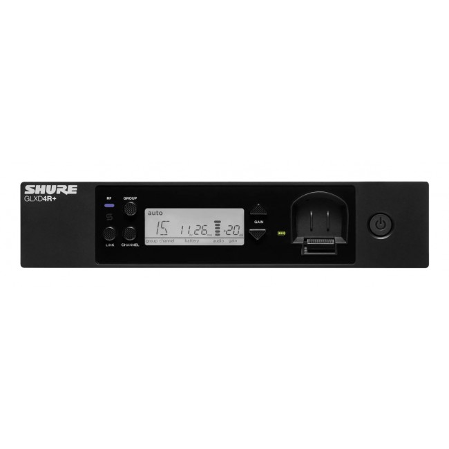 Shure GLXD14R+E-Z4 - DUAL BAND digital wireless system with bodypack transmitter and W302 guitar cable Shure GLXD14R+E-Z4 - DUAL BAND digital wireless system with bodypack transmitter and W302 guitar cable