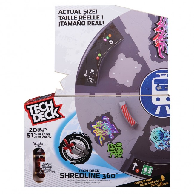 SPIN TechDeck Shredline360 skatepark 6064746 /3 SPIN TechDeck Shredline360 skatepark 6064746 /3