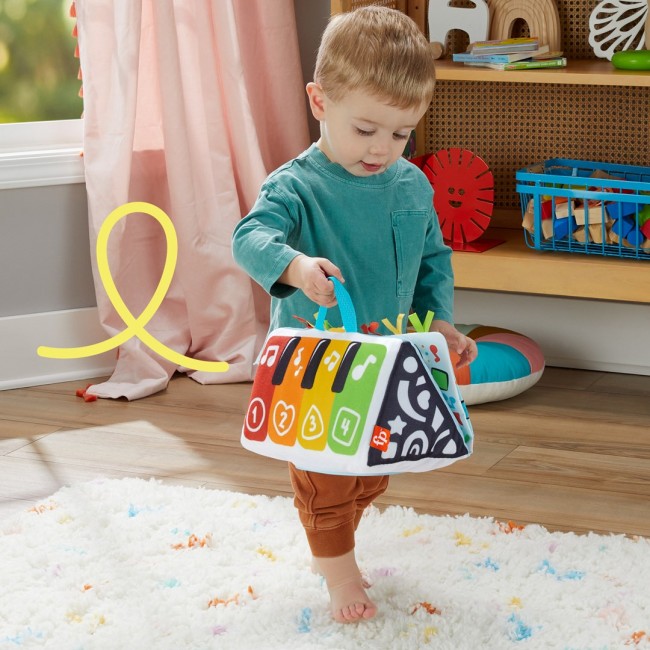 Fisher-Price Soft Piano Play & Kick HND54 p1 MATTEL
