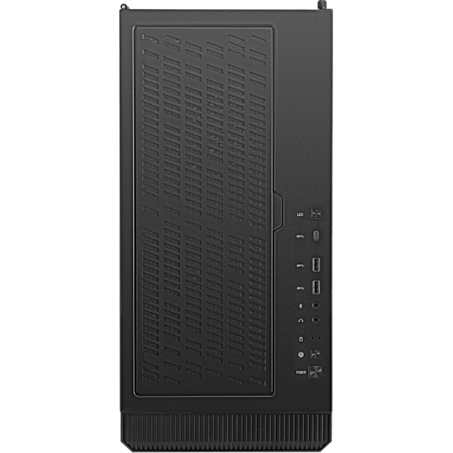 MSI MPG VELOX 100P AIRFLOW Mid Tower Gaming Computer Case 'Black, 3x 120mm Fan + 1x 120mm ARGB Fan, ARGB light strip, USB Type-C, 1x Tempered Glass, Center, E-ATX, ATX, mATX, mini-ITX' MSI MPG VELOX 100P AIRFLOW Mid Tower Gaming Computer Case 'Black, 3x 120mm Fan + 1x 120mm ARGB Fan, ARGB light strip, USB Type-C, 1x Tempered Glass, Center, E-ATX, ATX, mATX, mini-ITX'