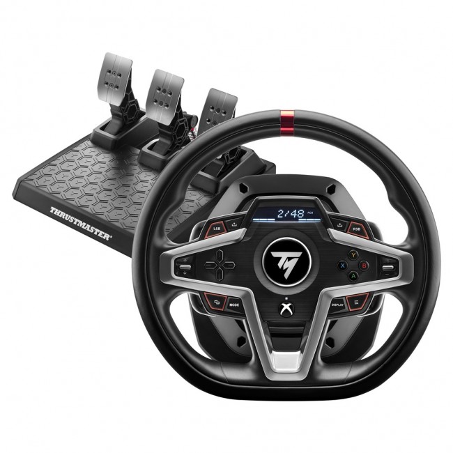 Thrustmaster Steering Wheel T248X Game racing wheel Black Thrustmaster Steering Wheel T248X Game racing wheel Black