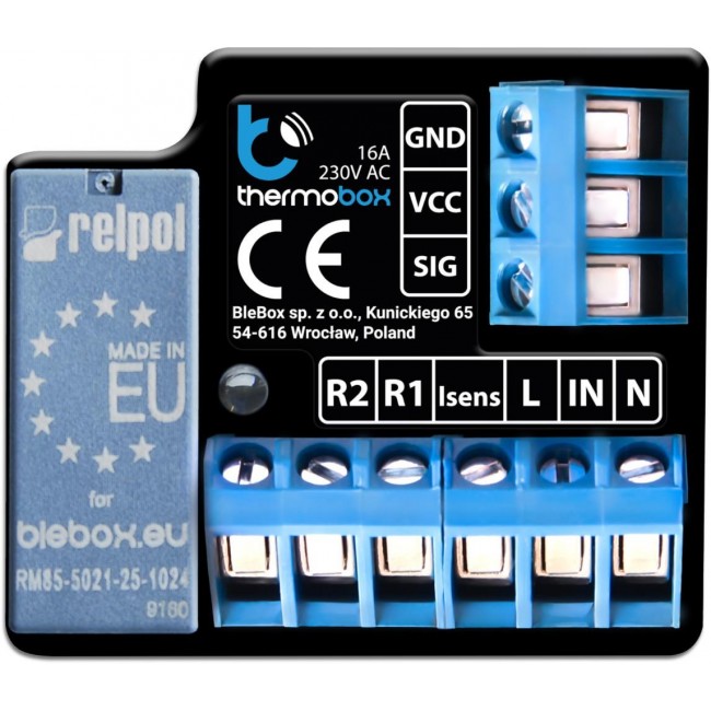 Modu ogrzewania thermobox Blebox Modu ogrzewania thermobox Blebox