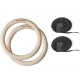 Thorn+fit Gymnastic rings with straps 28 mm