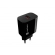 WALL CHARGER NATEC RIBERA 1X USB-A 18W BLACK