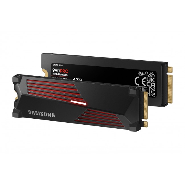 Samsung 990 Pro 4 TB M.2 PCI Express 4.0 NVMe V-NAND TLC Samsung 990 Pro 4 TB M.2 PCI Express 4.0 NVMe V-NAND TLC