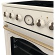 Gorenje GECS5B70CLI Freestanding cooker Electric Ceramic hob Beige