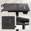 Huzaro Hero 8.7 RGB Electric Gaming Desk Black