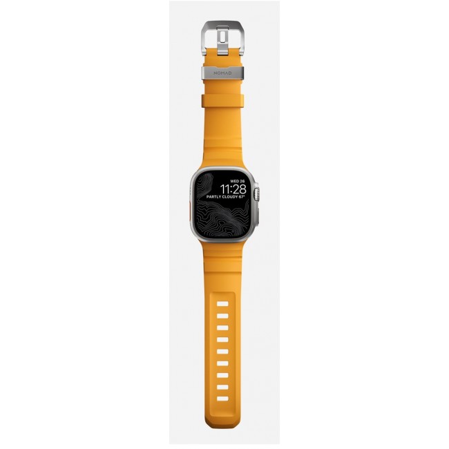 Nomad Rocky Point Band Natural Leather, Titanium