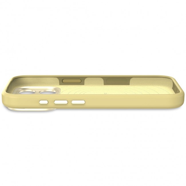 Decoded Silicone Backcover Apple iPhone 17 Pro Yuma Yellow mobile phone case 16 cm (6.3
