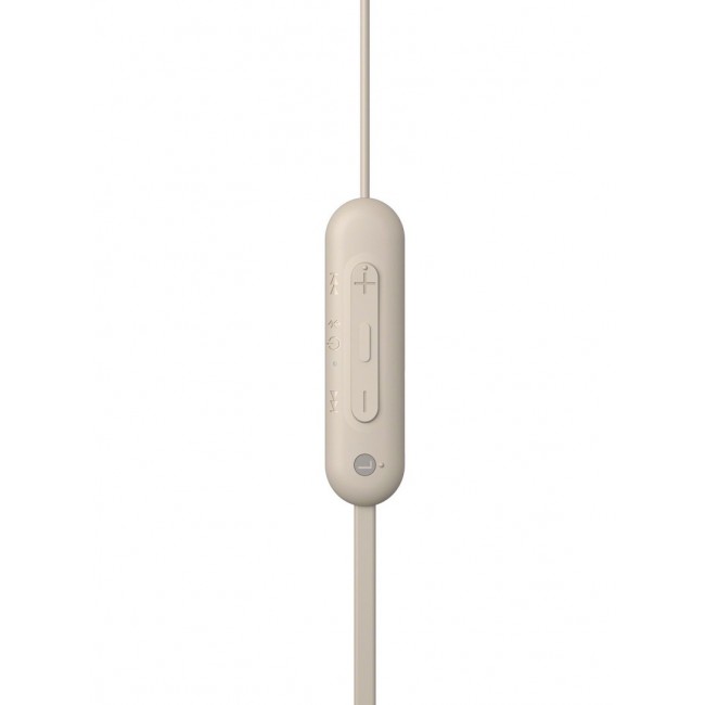 Sony WI-C100 Headset Wireless In-ear Calls/Music Bluetooth Beige Sony WI-C100 Headset Wireless In-ear Calls/Music Bluetooth Beige