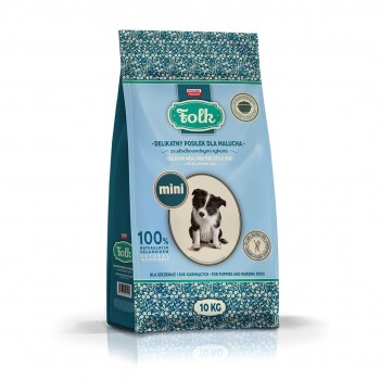 FOLK Delicate meal for puppies with freshwater fish Mini - dry dog food - 10kg