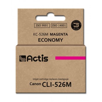 Actis KC-526M Ink Cartridge (replacement for Canon CLI-526M Standard 10 ml magenta)