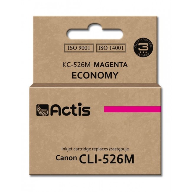 Actis KC-526M Ink Cartridge (replacement for Canon CLI-526M Standard 10 ml magenta)