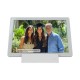 Denver PFF-1070W digital photo frame White 25.6 cm (10.1