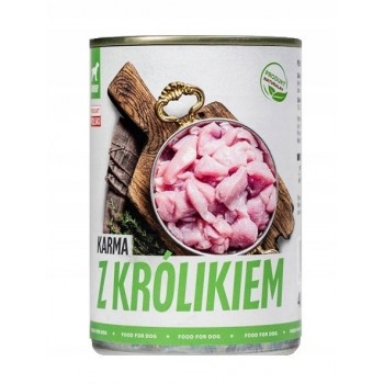 TUF TUF Rabbit food - Wet dog food - 400 g