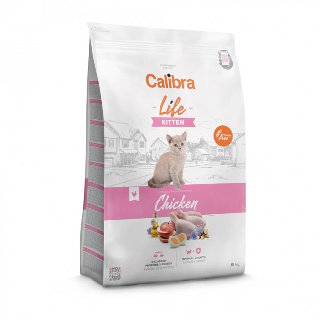 CALIBRA Cat Life Kitten Chicken - dry cat food - 6kg CALIBRA Cat Life Kitten Chicken - dry cat food - 6kg