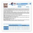 VETEXPERT Raw Paleo Cod Light Monoprotein - wet dog food - 800g