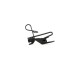 R DE LAVALIER GO microphone Black, White Clip-on microphone