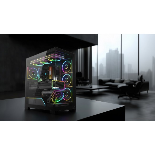 MODECOM VOLCANO STELLAR PLUS ARGB MIDI 8F BLACK