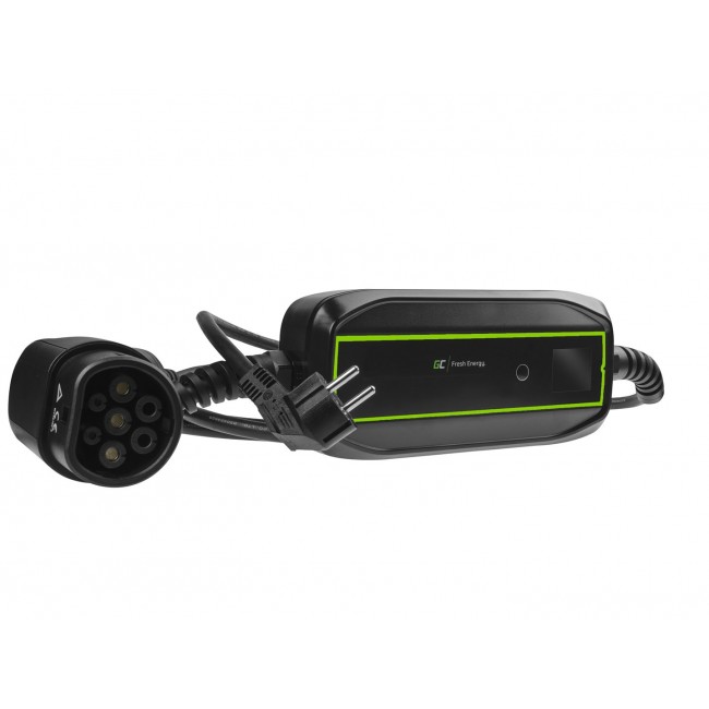 Green Cell EV16 electric vehicle charging station Black 1 Built-in display LCD Green Cell EV16 electric vehicle charging station Black 1 Built-in display LCD