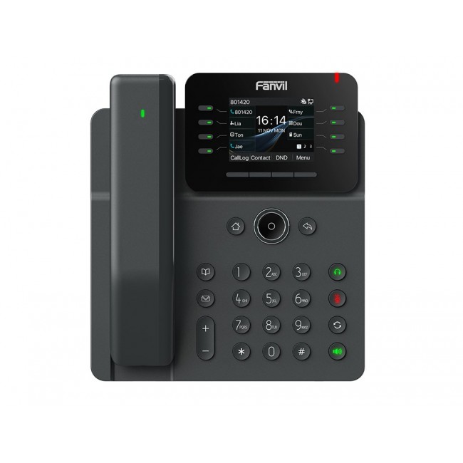Fanvil V62 Pro IP phone Black 12 lines LCD Fanvil V62 Pro IP phone Black 12 lines LCD