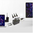 LogiLink UA0370 laptop dock/port replicator Wired USB 3.2 Gen 1 (3.1 Gen 1) Type-C Black