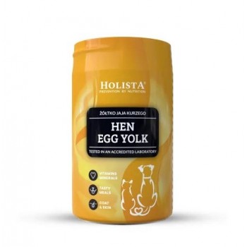 HOLISTA Hen egg yolk - supplements for dogs and cats - 120g