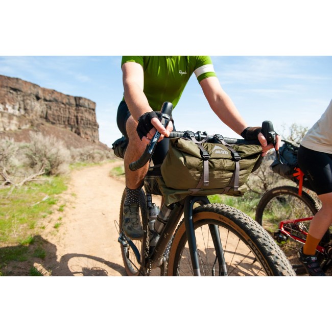 MSR Hubba Hubba Bikepack 2 person(s) Green, Red, White Ridge tent