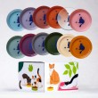ANIMAL ISLAND Everyday Turkey and tuna in broth Box - wet cat food - 12x85g + free plate