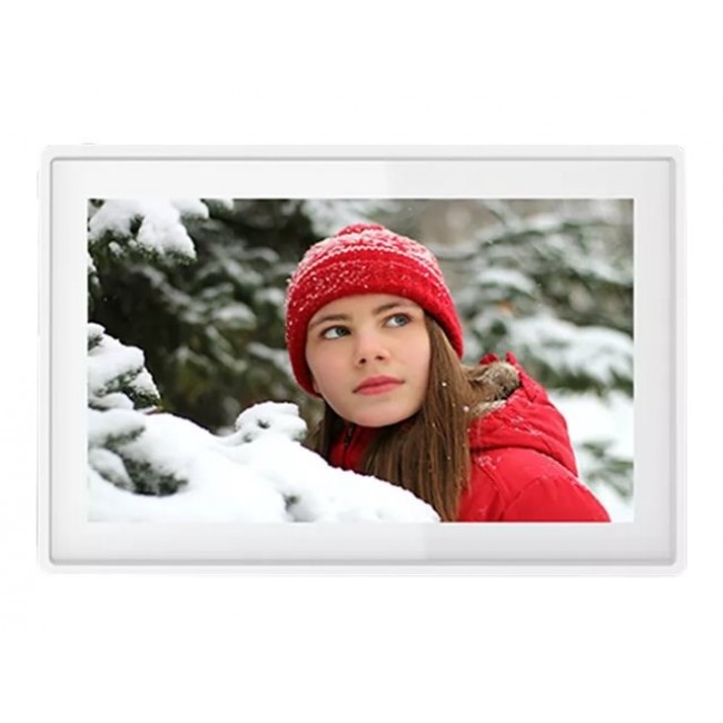 Denver PFF-1021 digital photo frame White 25.6 cm (10.1