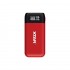 XTAR PB2S red battery charger / power bank to Li-ion 18650 / 20700 / 21700