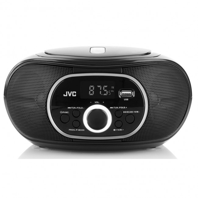 JVC radio RD-E221B Boombox black JVC radio RD-E221B Boombox black