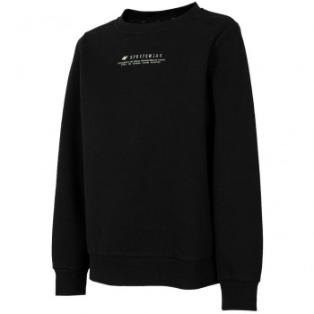 Women's sweatshirt 4F deep black H4Z22 BLD020 20S L