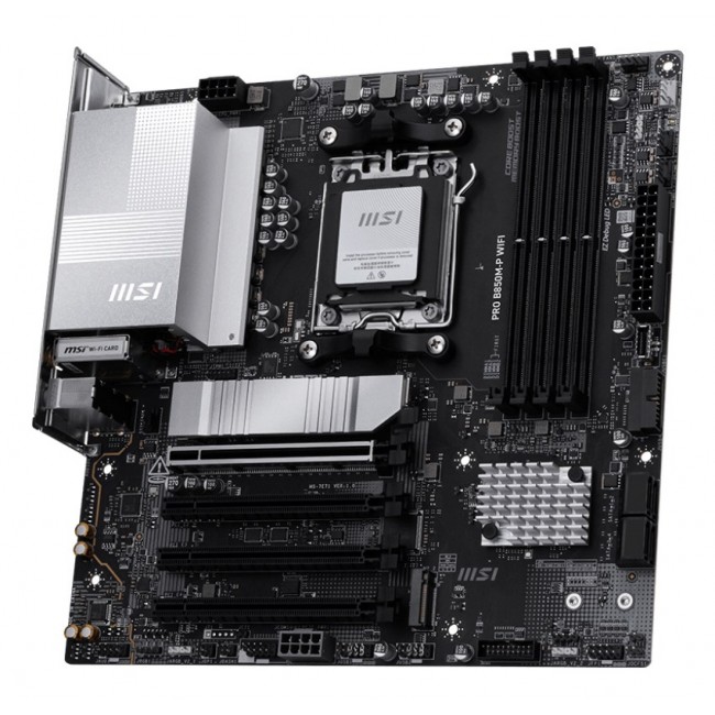 MSI PRO B850M-P WIFI AMD B850 Socket AM5 micro ATX MSI PRO B850M-P WIFI AMD B850 Socket AM5 micro ATX