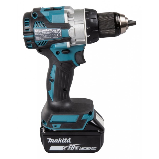 Makita DHP489RTJ power screwdriver/impact driver 1800 RPM Black, Blue Makita DHP489RTJ power screwdriver/impact driver 1800 RPM Black, Blue