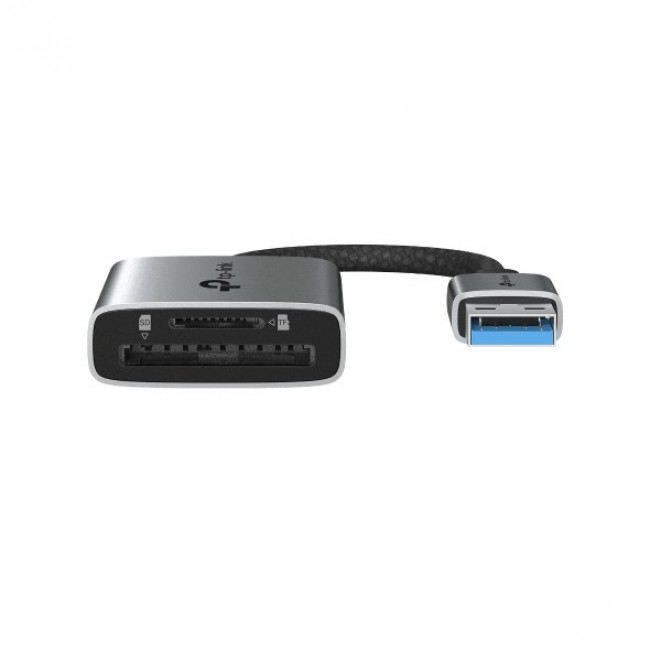 TP-Link UA430 card reader USB 3.2 Gen 1 (3.1 Gen 1) Type-C Grey TP-Link UA430 card reader USB 3.2 Gen 1 (3.1 Gen 1) Type-C Grey