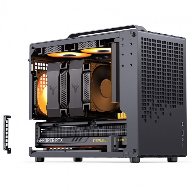 Jonsplus MATX Handle Case Z20 - black Jonsplus MATX Handle Case Z20 - black