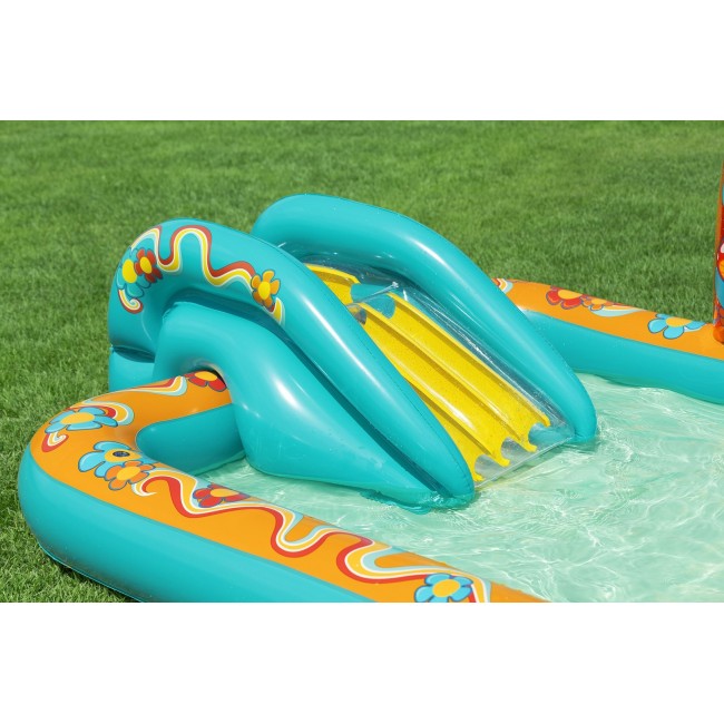 Bestway Retro Groove Kids Inflatable Play Center and Pool 1.93 m x 1.52 m x 74 cm