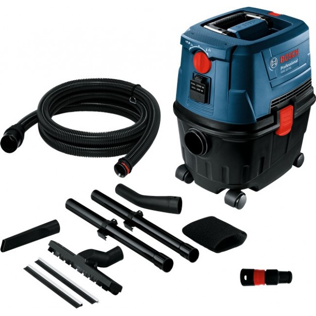 Bosch GAS 15 PS Professional 15 L Cylinder vacuum Dry 1100 W Dust bag Bosch GAS 15 PS Professional 15 L Cylinder vacuum Dry 1100 W Dust bag