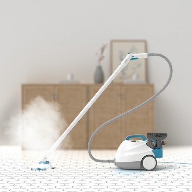 Black & Decker BHSMP2314-QS steam cleaner Cylinder steam cleaner 1.2 L 2300 W Blue, White