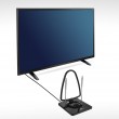 Maclean MCTV-963 High Gain Indoor Aerial Antenna Low Noise Digital Analog Freeview FM DVB Strongt 45dB DVB-T/T2 H.265 HEVC