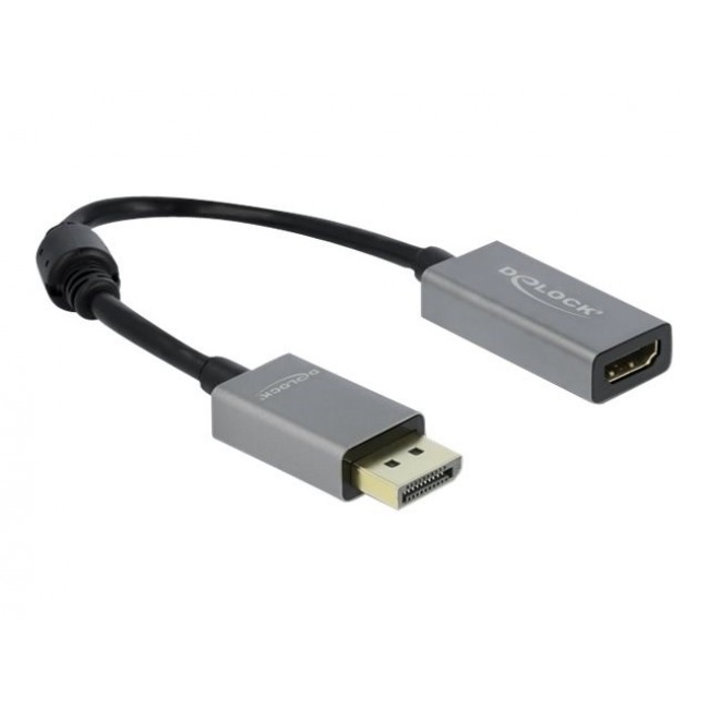 DeLOCK Active DisplayPort 1.4 to HDMI Adapter 4K 60 Hz (HDR)