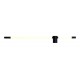 Activejet Lungo Black LED Wall Light