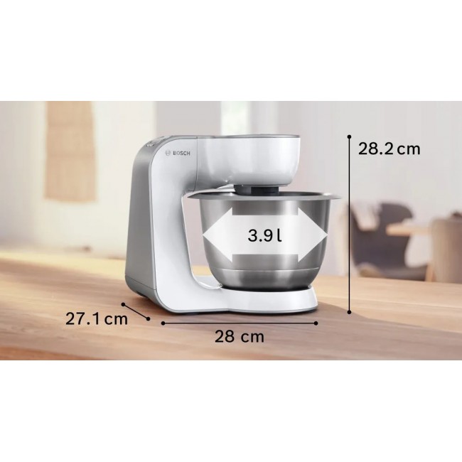 Bosch Serie 4 MUM58200 food processor 1000 W 3.9 L White